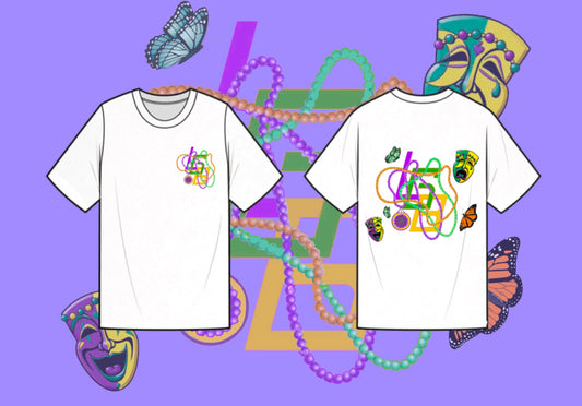 Mardi Gras Logo Tee